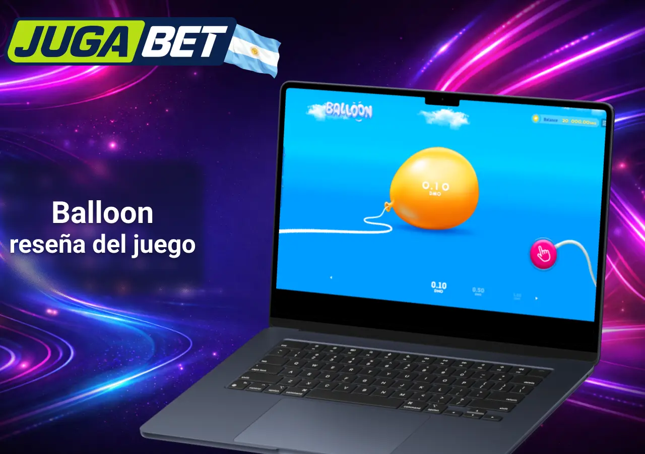 reseña del juego Balloon con descripción de funciones y dinámica